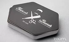 بزنس كارد || سميك مسلفن مات + سبوت بارز + قطع مخصص